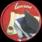Timbre-monnaie de 10 lires sous capsule rouge - Laurea - Italie - avers