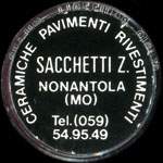 Timbre-monnaie Sacchetti type 2 - Italie - avers