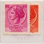 Timbre-monnaie 50 lires sous pochette blanche - Sparkasse - Cassa di Risparmio - Italie - revers