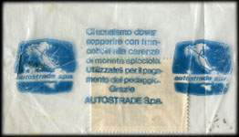 Timbre-monnaie Autostrade 50 lires type 5 - Italie - face
