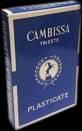 Jeu de carte n�1 Cambissa & Cie - Trieste