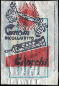Timbre-monnaie Stilo Extra inchiostro adatto per tutte le penne - Gnocchi - Cnom incollatutto - Italie - 100 lire avec magasin valeur - face