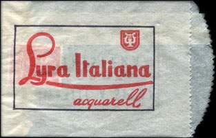 Timbre-monnaie Lyra Italiana acquarell - 10 lire dans sachet papier - Italie - face