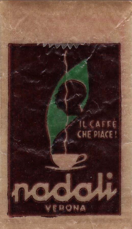 Sachet de sucre distribu� avec le caf� Nadali - face