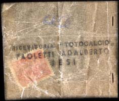 Timbre-monnaie Paoletti Adalberto - Jesi - 10 lire - Italie - face