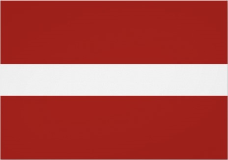 Drapeau de la Lettonie