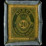 Timbre-monnaie de 20 ore �mis par Marcovith en Norv�ge - revers