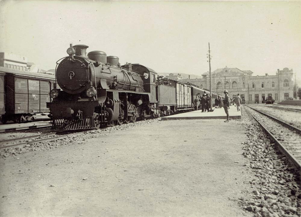 La gare et le train du Hedjaz