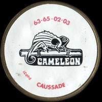 Monnaie publicitaire Camlon - Caussade - 63.65.02.03 (noir) sur 10 francs Mathieu