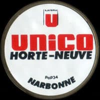 Monnaie publicitaire Syst�me U - Unico Horte-Neuve - Narbonne - sur 10 francs Mathieu