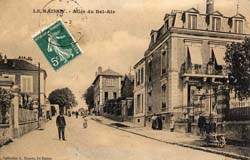 Le Raincy - L'All�e du Bel-Air en 1910