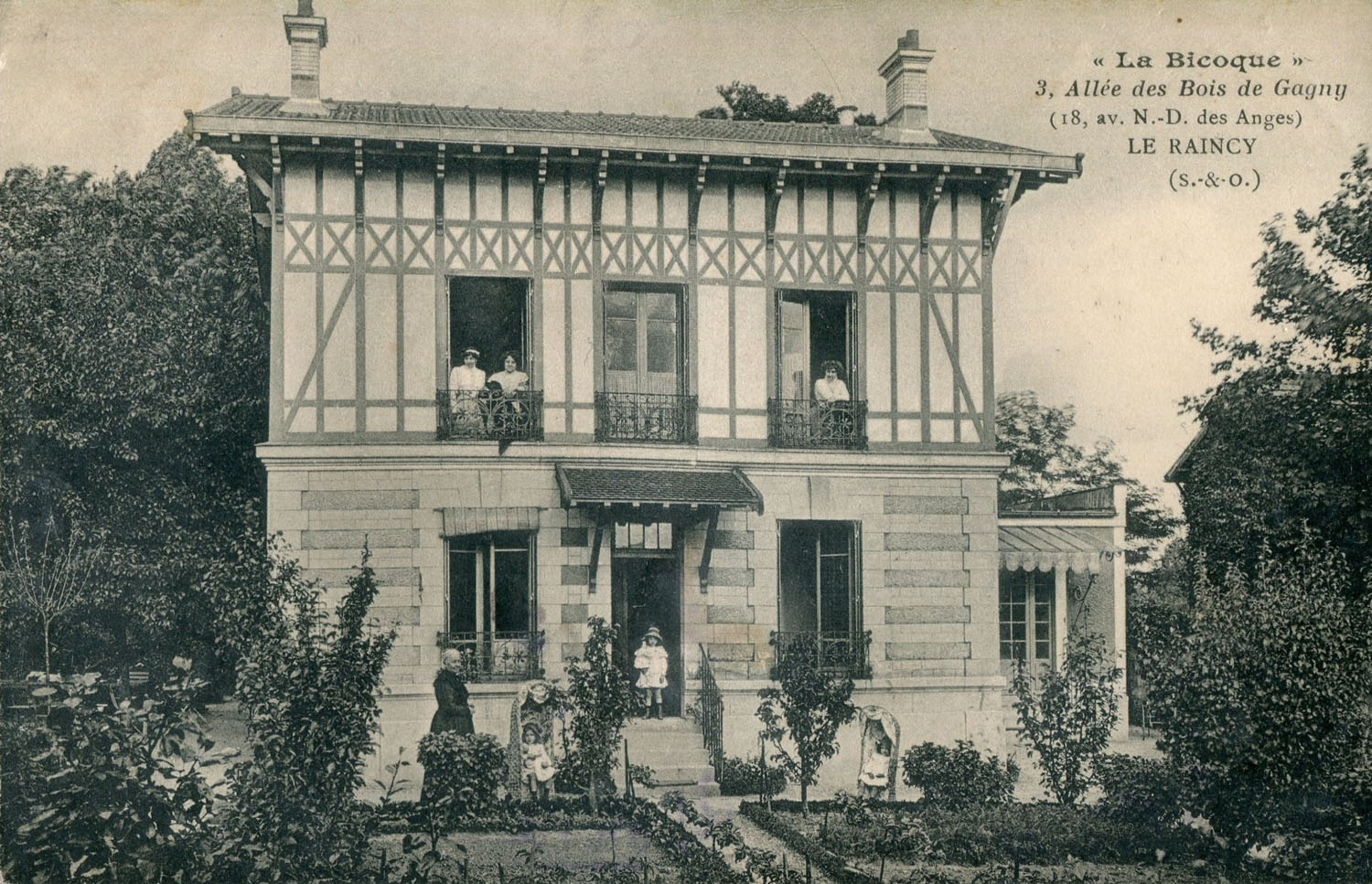 Le Raincy - La Bicoque - All�e des Bois de Gagny