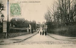 Le Raincy - L'All�e des Bosquets en 1902
