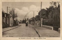 Le Raincy - L'All�e du Ch�teau d'eau en 1936