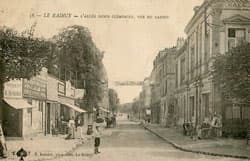 Le Raincy - L'All�e Denis Cl�mencet vue du Casino en 1905 