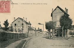 Le Raincy - Le Boulevard de l'Est, All�es de Clichy en 1908