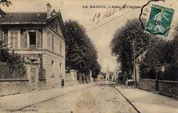 Le Raincy - L'All�e de l'Eglise en 1909