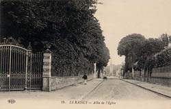 Le Raincy - L'All�e de l'Eglise