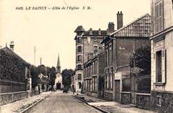 Le Raincy - L'All�e de l'Eglise