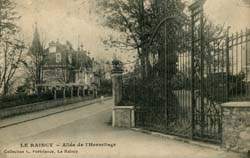 Le Raincy - Allée de l'Hermitage en 1913