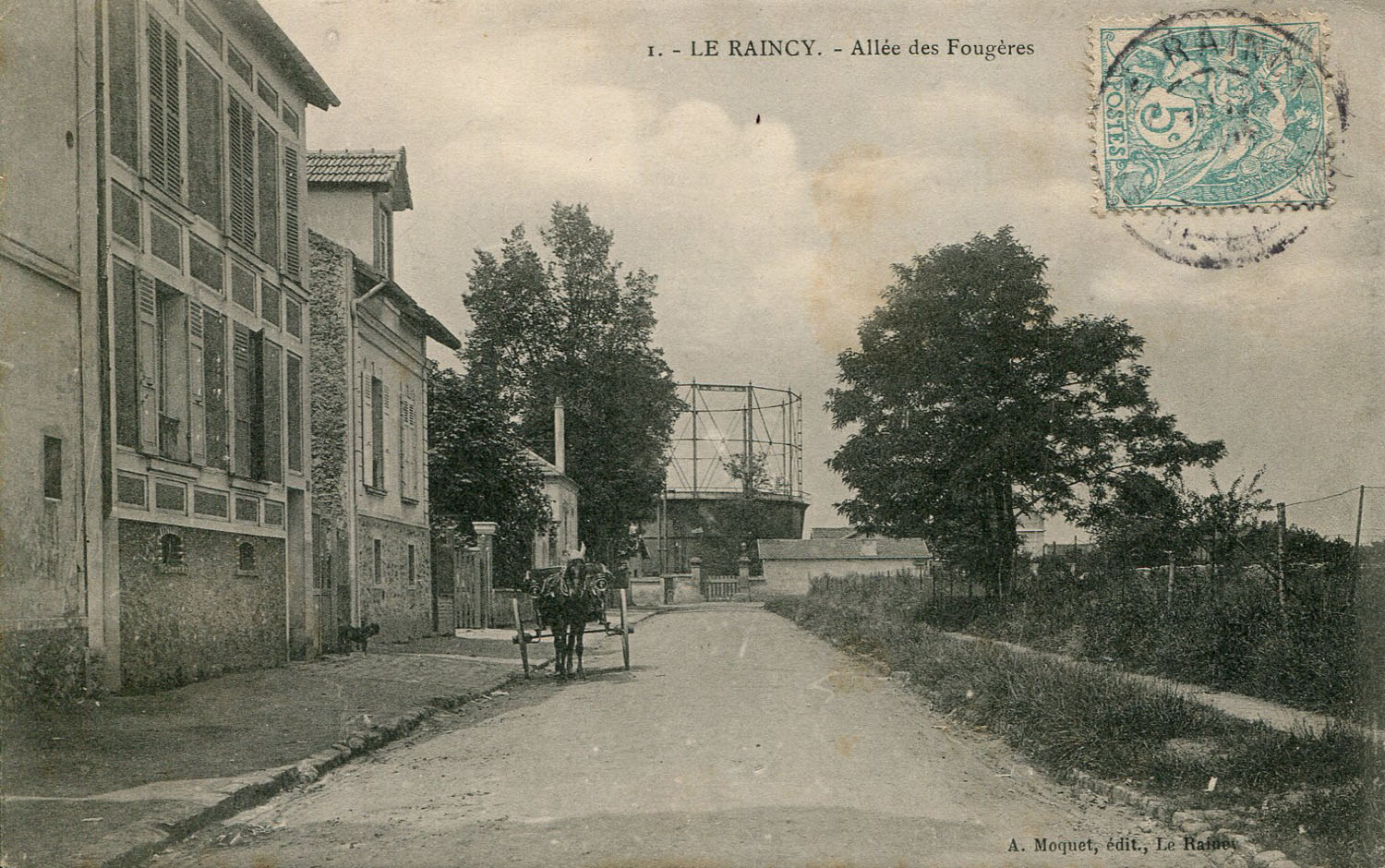Le Raincy - All�e des Foug�res