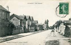 Le Raincy - All�e Mamalet en 1912