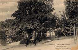 Le Raincy - L'Allée de Montfermeil en 1910