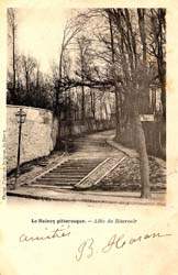 Le Raincy - L'All�e du R�servoir en 1903