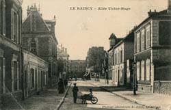 Le Raincy - L'All�e Victor Hugo en 1915