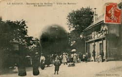 Le Raincy - L'Ascension du Ballon Ville du Raincy le 22 juillet 1907