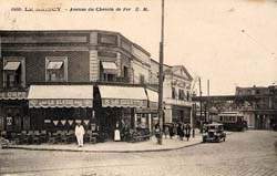 Le Raincy - Avenue du Chemin de Fer en 1932