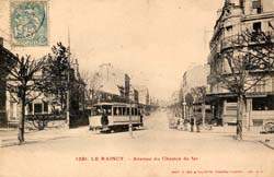 Le Raincy - Avenue du chemin de Fer