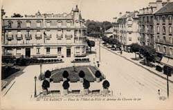 Le Raincy - L'Avenue du Chemin de Fer et le Parc de la Mairie