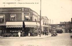 Le Raincy - La Civette sur le Rond-Point de la Station, au bas de l'Avenue du Chemin de Fer