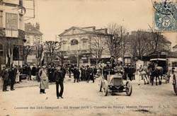 Le Raincy - Le Concours des Anti-D�rapant - 26 f�vrier 1904 - Contr�le du Raincy, Maison Peyrieux
