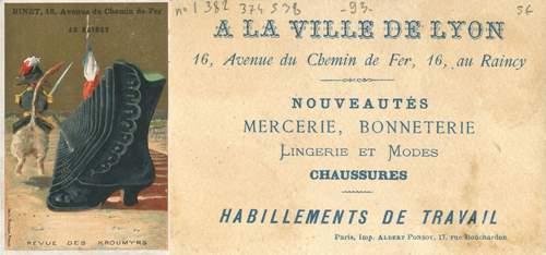 A la Ville de Lyon - Binet, 16 Avenue du Chemin de Fer au Raincy