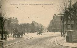 Le Raincy - Place de la Station et Avenue du Chemin de Fer