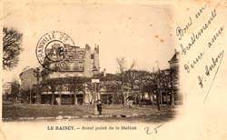 Le Raincy - Le Rond-Point de la Station en 1906
