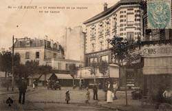 Le Raincy - Le Rond-Point de la Station vu du Casino