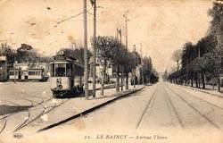 Le Raincy - l'Avenue Thiers