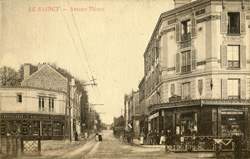 Le Raincy - Avenue Thiers en 1909