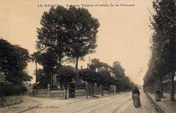 Le Raincy - Avenue Thiers et all�e de la Pelouse