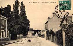 Le Raincy - Le Boulevard de l'Est en 1910