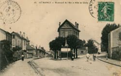 Le Raincy - Boulevard de l'Est et All�e de Clichy en 1913