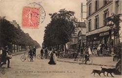Villemomble ou Villemonble - Le Boulevard Galliéni vu de la gare en 1905