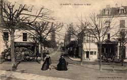 Le Raincy - Le Boulevard du Midi en 1908