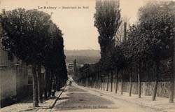 Le Raincy - Le Boulevard du Midi vu du haut de la c�te