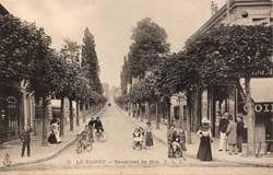 Le Raincy - Le Boulevard du Midi: bon courage aux cyclistes!
