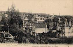 Le Raincy - Boulevard du Midi � vol d'oiseau