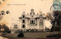 Le Raincy - Propri�t� Boulevard du Midi en 1904